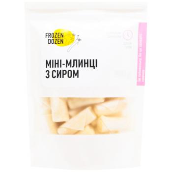 Мини-блинчики Frozen Dozen с сыром замороженные 300г - купить, цены на Эпицентр FOOD - фото 1