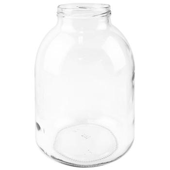 Банка стеклянная ТО82 3000мл - купить, цены на METRO - фото 1