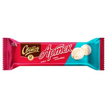 SVITOCH® Artek Waffles with Ice Cream Flavor 71g - buy, prices for Ideal - photo 1