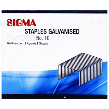 Sigma Staples Galvanised №10 1000pcs - buy, prices for - photo 3
