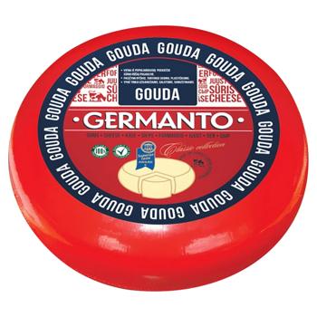 Сыр Germanto Gouda Dziugas твердый 45% - купить, цены на Идеал - фото 1