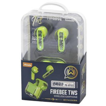 Наушники Proda Azeada Firebee TWS BT-122 Green (PD-BT122-GRN) - купить, цены на Auchan - фото 1