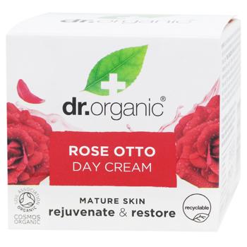 Dr.Organic Rejuvenate and Restore Rose Otto Day Face Cream 50ml