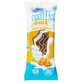 Milino Milk-Honey Snack Cake 28g - buy, prices for COSMOS - photo 1