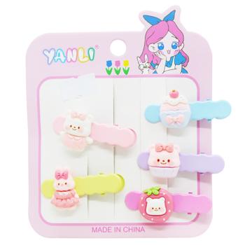 Hair Clips 5pcs 3727-30