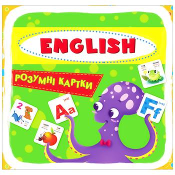 Р КАРТКИ.ENGLISH/255ГР/40КСМ/1 0СМ - купить, цены на Auchan - фото 1