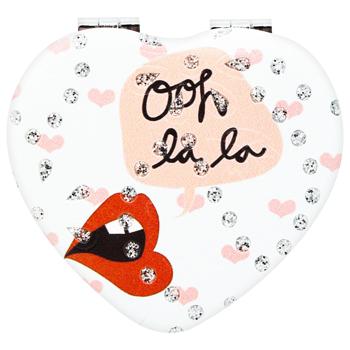 Heart Cosmetic Mirror 8x7cm - buy, prices for ULTRAMARKET - photo 2