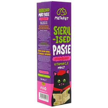Паста Metapet Вітамінно-мінеральна для стерилізованих котів 100г - купити, ціни на Таврія В - фото 3