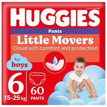 Трусики-подгузники Huggies для мальчиков 15-25кг 60шт - купить, цены на METRO - фото 1