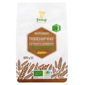 Ecorod Organic Coarse Wheat Flour 800g - buy, prices for - photo 2