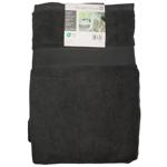Tarrington House Anthracite Shower Towel 70x140cm