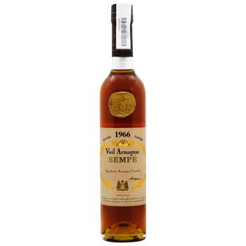 Арманьяк Sempe 1966 40% 0,5л - купить, цены на WINETIME - фото 1