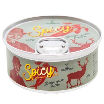 Delikanto Spicy Venison Pate 100g - buy, prices for WINETIME - photo 1