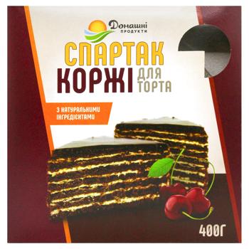 Коржі для торта Домашні Продукти Спартак 400г - купити, ціни на Епіцентр FOOD - фото 2