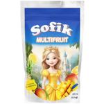Напиток соковый Sofik Multifruit со вкусом манго 200мл