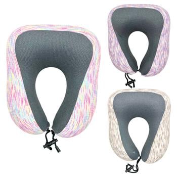 Подушка для подорожей Зед Міланж ортопедична 25х27см - купити, ціни на ЕКО Маркет - фото 1