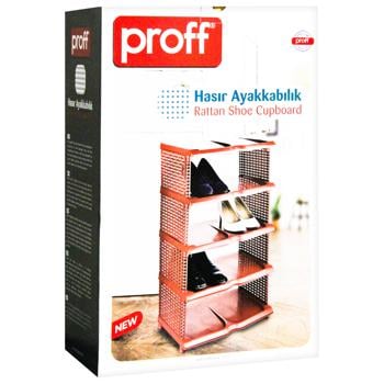 Proff Rattan Shoe Rack 31x48x85cm - buy, prices for Za Raz - photo 2