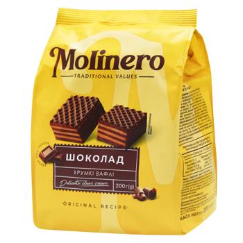 Molinero Chocolate Waffles 200g
