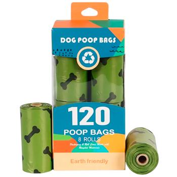 Lapka Dog Cleaning Bags 8 Rolls x 15 Bags - buy, prices for MasterZoo - photo 1