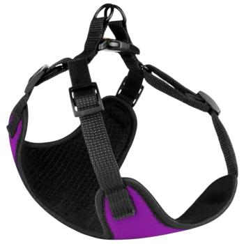 Шлея для собак Barksi Sport нейлоновая XS 28-33см фиолетовый - купить, цены на - фото 3