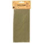 Koopman Cocktail Paper Straw 19.5cm 16pcs