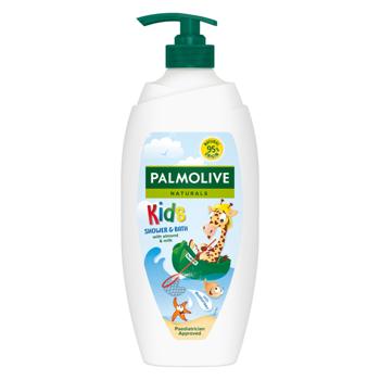 Гель для душа Palmolive детский с миндалем и молочком 750мл - купить, цены на КОСМОС - фото 1