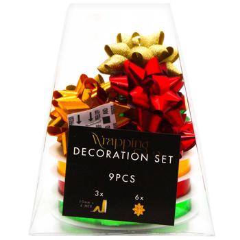 Набір бантів та стрічок для декорування подарунків - купити, ціни на METRO - фото 4