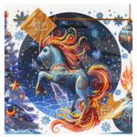 Luxy Fire Horse 3-ply Table Napkins 33x33cm 18pcs