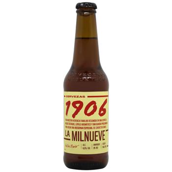 Пиво Estrella Galicia 1906 Reserva Especial стеклянная бутылка 6,5% 0,33л