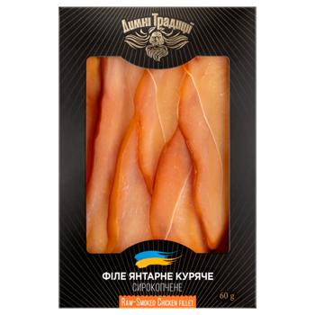 Dymni Tradytsii Raw Smoked Chicken Fillet 60g - buy, prices for NOVUS - photo 1