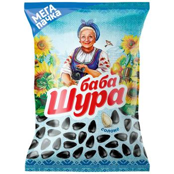 Baba Shura Roasted Salted Sunflower Seeds 215g - buy, prices for Torba - photo 1