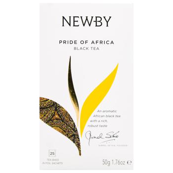 Newby Pride of Africa Black Tea 2g*25pcs - buy, prices for ULTRAMARKET - photo 2