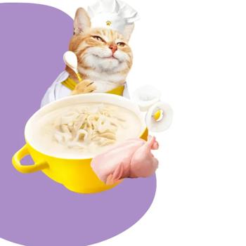 Корм вологий Moochie Сreamy Broths з куркою та кальмарами для котів 40г - купити, ціни на MasterZoo - фото 2