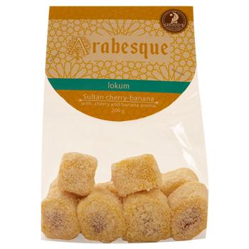 Лукум Shoud'e Арабески Султан вишня-банан 200г - купити, ціни на Чудо Маркет - фото 1