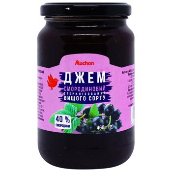 Auchan Currant Jam 460g - buy, prices for Auchan - photo 1