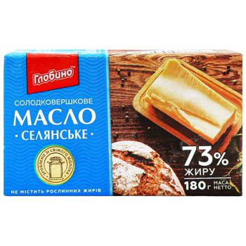 Globino Peasant Sweet Cream Butter 73% 180g - buy, prices for COSMOS - photo 2
