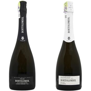 Вино ігристе Bortolomiol Prior Valdobiadene Prosecco Superiore біле брют 12% 0,75л - купити, ціни на Епіцентр FOOD - фото 1
