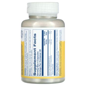 Цитрат кальцію з вітаміном D-3, Calcium Citrate, Solaray, 1000 мг, 90 капсул - купити, ціни на Біотус - фото 2