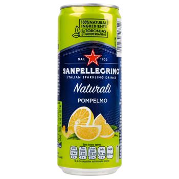 Sanpellegrino Naturali Grapefruit Carbonated Drink 0.33l - buy, prices for NOVUS - photo 2