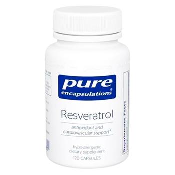 resveratrol pure encapsulations 120pcs