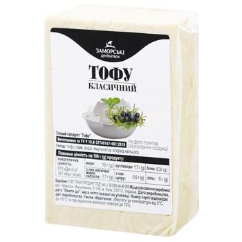 Zamorski Delikatesy Tofu Classic Soy Product - buy, prices for Za Raz - photo 1