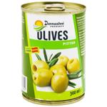 Оливки Домашні продукти зелені без кісточки 300мл