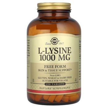 Solgar L-Lysine 1000mg 250 tablets - buy, prices for - photo 1