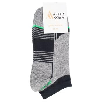 Lehka Khoda Children's Socks s.22-24 Grey Melange - buy, prices for - photo 1