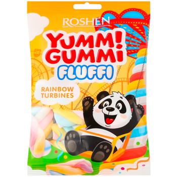 Roshen Yummi Gummi Fluffi Rainbow Turbines Marshmallow 65g - buy, prices for Grono - photo 2