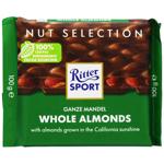 Ritter Sport Milk Chocolate with Whole Almonds 100g