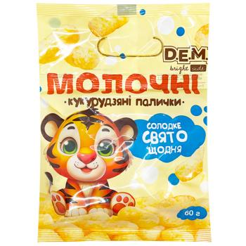 D.E.M.I. Milk Corn Sticks 60g