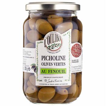 L'Oulibo Lucques Olive with Fennel 200g