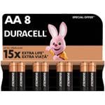 Батарейки Duracell AA щелочные 8шт