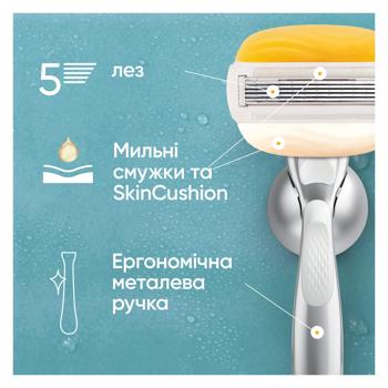 Картриджи для бритья Gillette Comfort Glide Кокос сменные 3шт - купить, цены на - фото 6